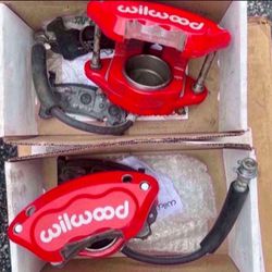 Wilwood Front Brake Calipers/ Front Drilled & Slotted Rotors For G Body Cars (Mc, Cutlass, Regal, Etc) Great Condition PRICE IS FIRM!