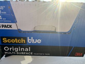 3 Boxes Of 2 Inch Bluebtape