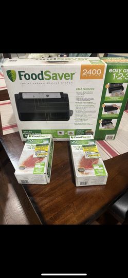 FoodSaver THE # 1 VACUUM SEALING SYSTEM 2400