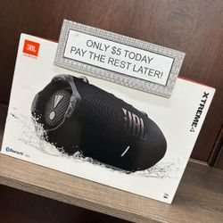 Jbl Xtreme 4 Bluetooth Speaker New - Pay $1 today and pay the rest later -