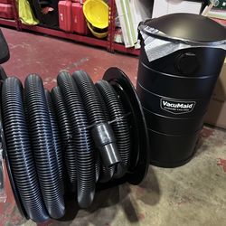 Vacumaid vacuum hose kit with coxreel $1150 (financing available )