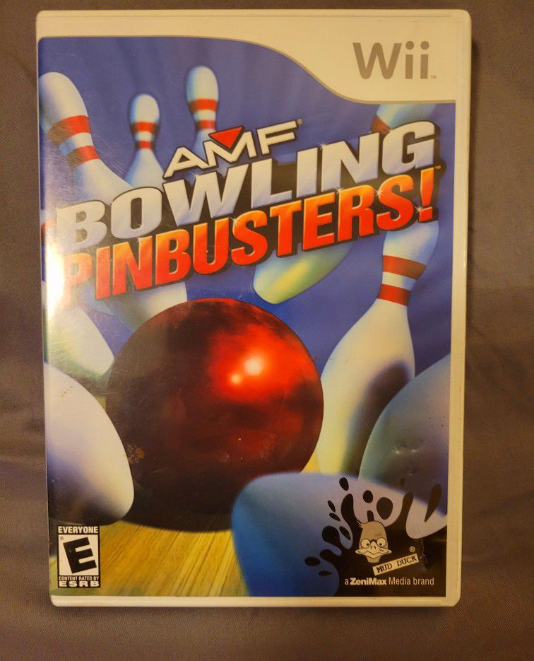 Wii AMF Bowling Busters Complete With Manual 