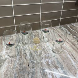 Heineken 16 oz Glasses  