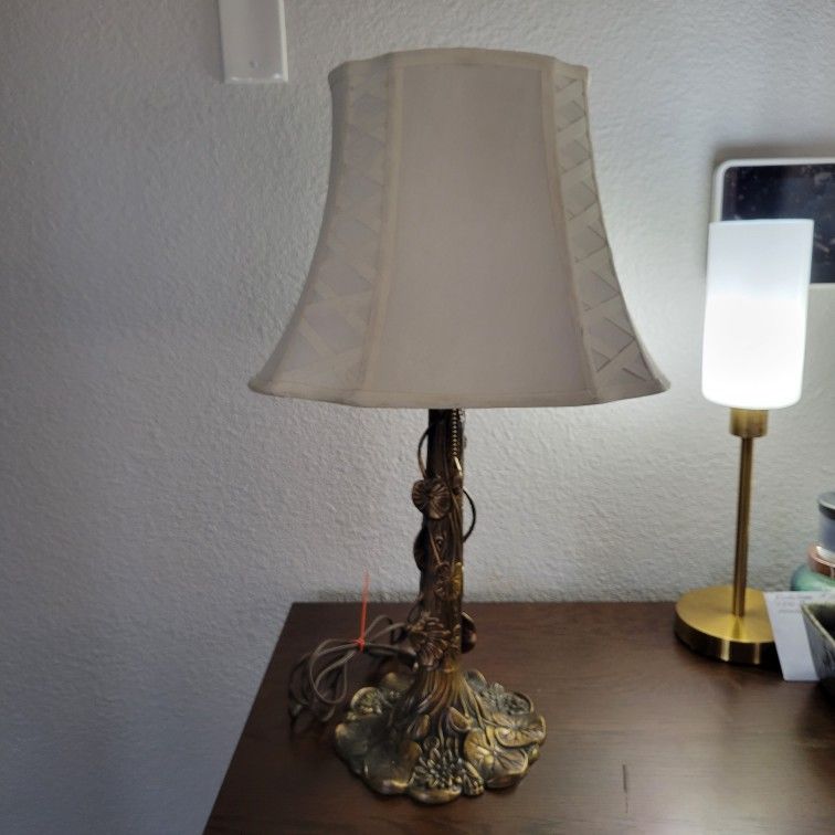 Vintage Bronze Lamp