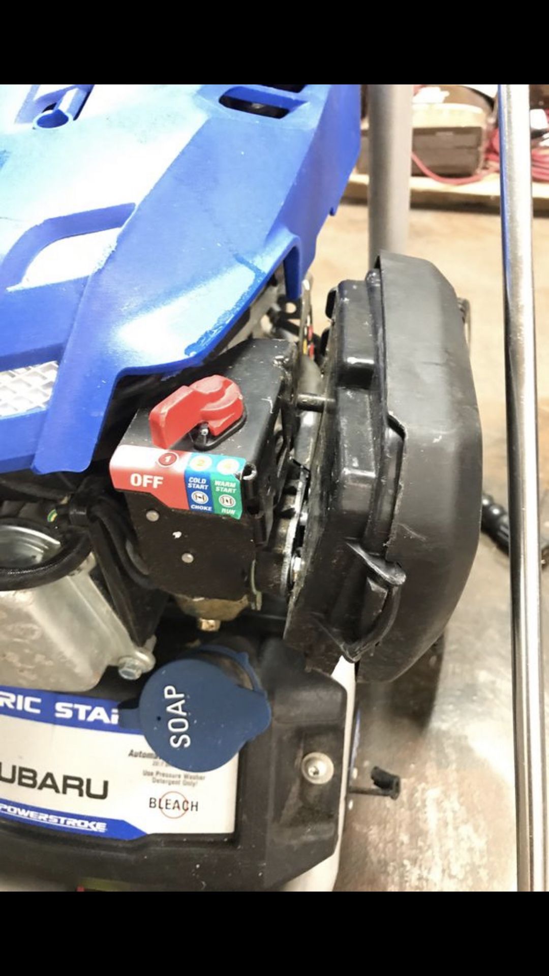 Electric Start EA190V 3100PSI 2.4GPM Washer Pressure powered by Subaru for Sale in WA