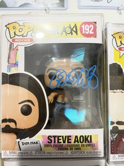 Steve Aoki Autographed Funko 