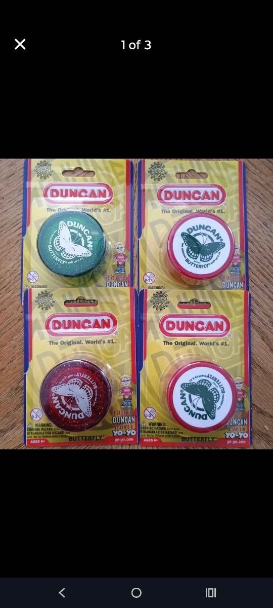 Duncan Yo-Yos (7 of them)