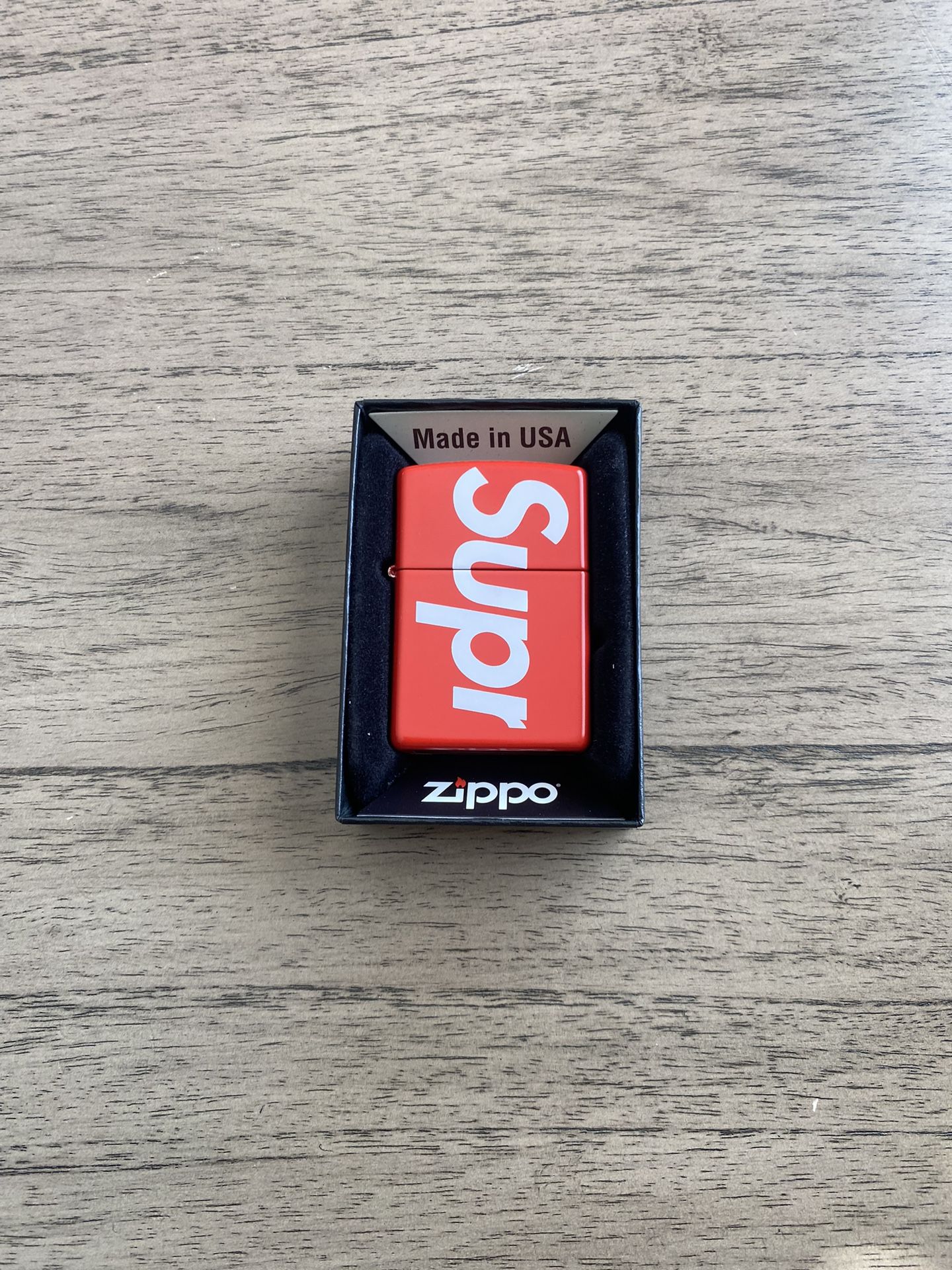 Zippo x Supreme Lighter 🔥 