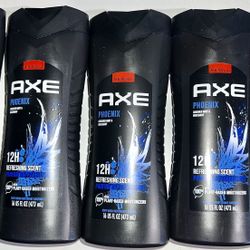 5 Axe Phoenix Body Wash Crushed Mint & Rosemary Bath Body Wash