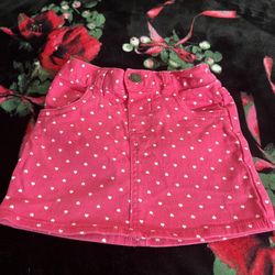 Healthtex Girls’ Stretchy Skirt/Front & Back Pockets/ 3-T