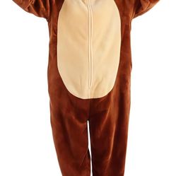 Unisex Adult Onesie Pajamas,Flannel Hooded Sleepwear