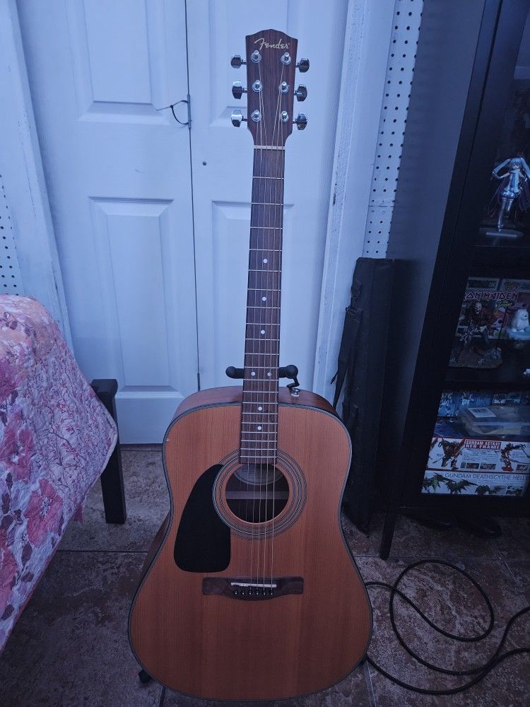 Left Handed Fender Acoustic
