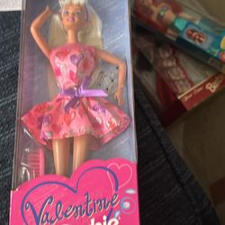 1997 Valentine Barbie Doll Special Edition #17649 NRFB Mattel