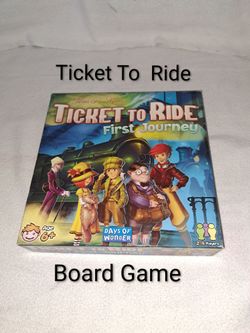 Ticket To Ride First Journey Days Of Wonder Board Game In Excellent New Condition (Is Complete Nothing Missing)