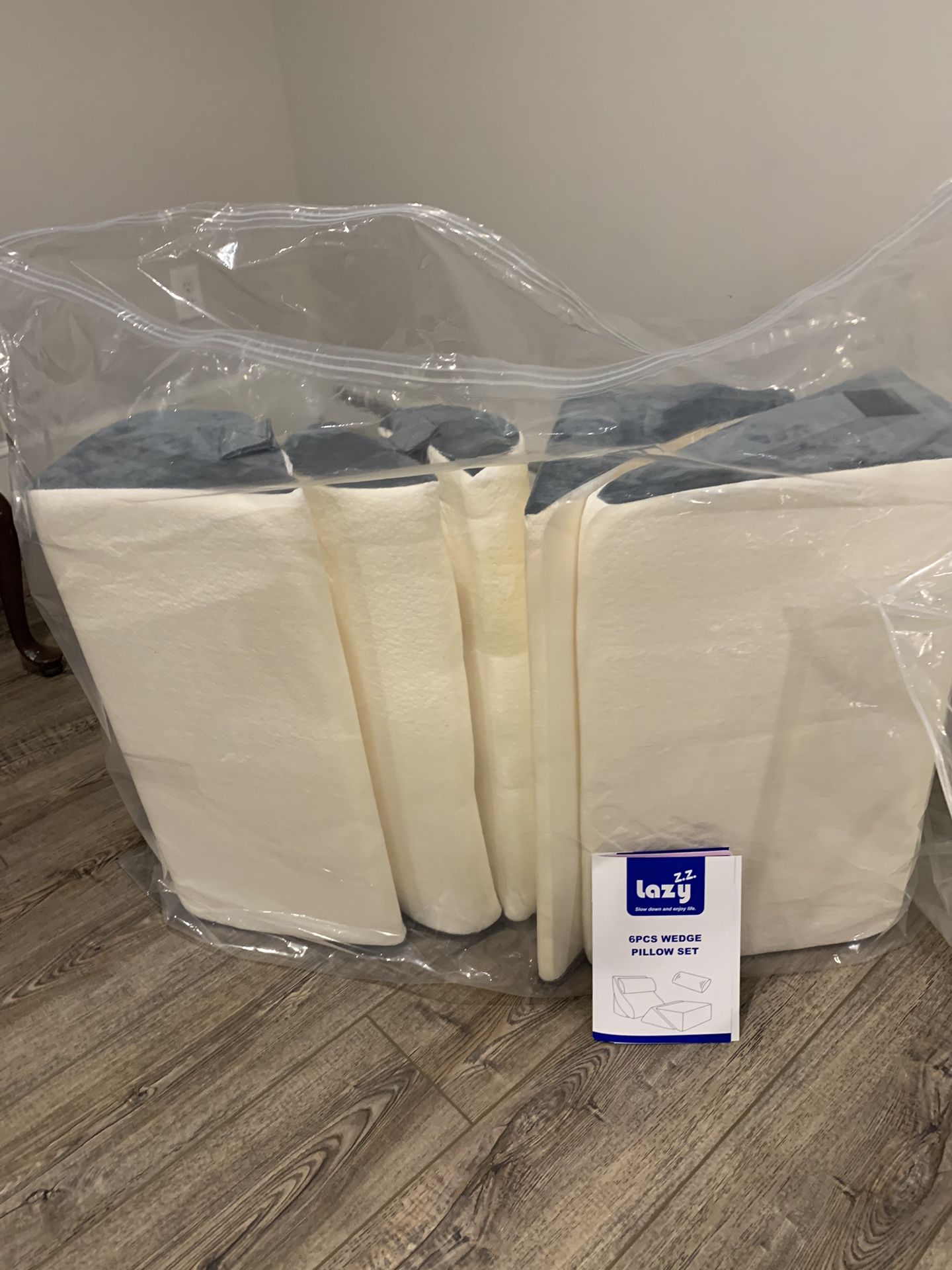 New Orthopedic Bed Wedge Pillows , 6 Pieces