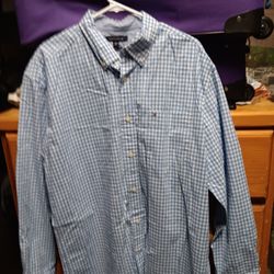 Long Sleeve Button Up Dress Shirt 