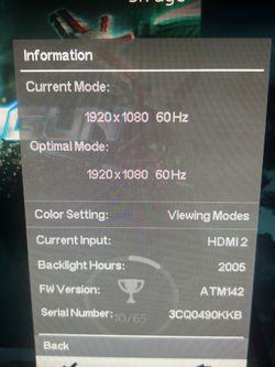 13x22 inch omen monitor