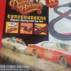 The Dukes Of Hazzard Slot Car Race Track