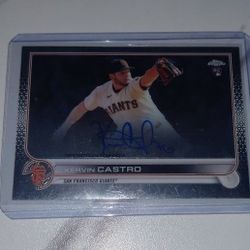 Kervin Castro Rookie Auto