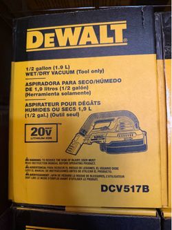Dewalt vacuum new (tool only ) $100