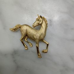 Vintage Horse Brooch