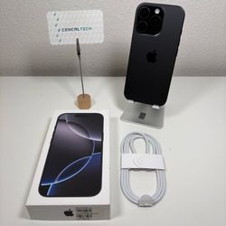 iPhone 16 Pro 256gb Unlocked 90% 🔋Health in Very Good 7/10 Condition #0533