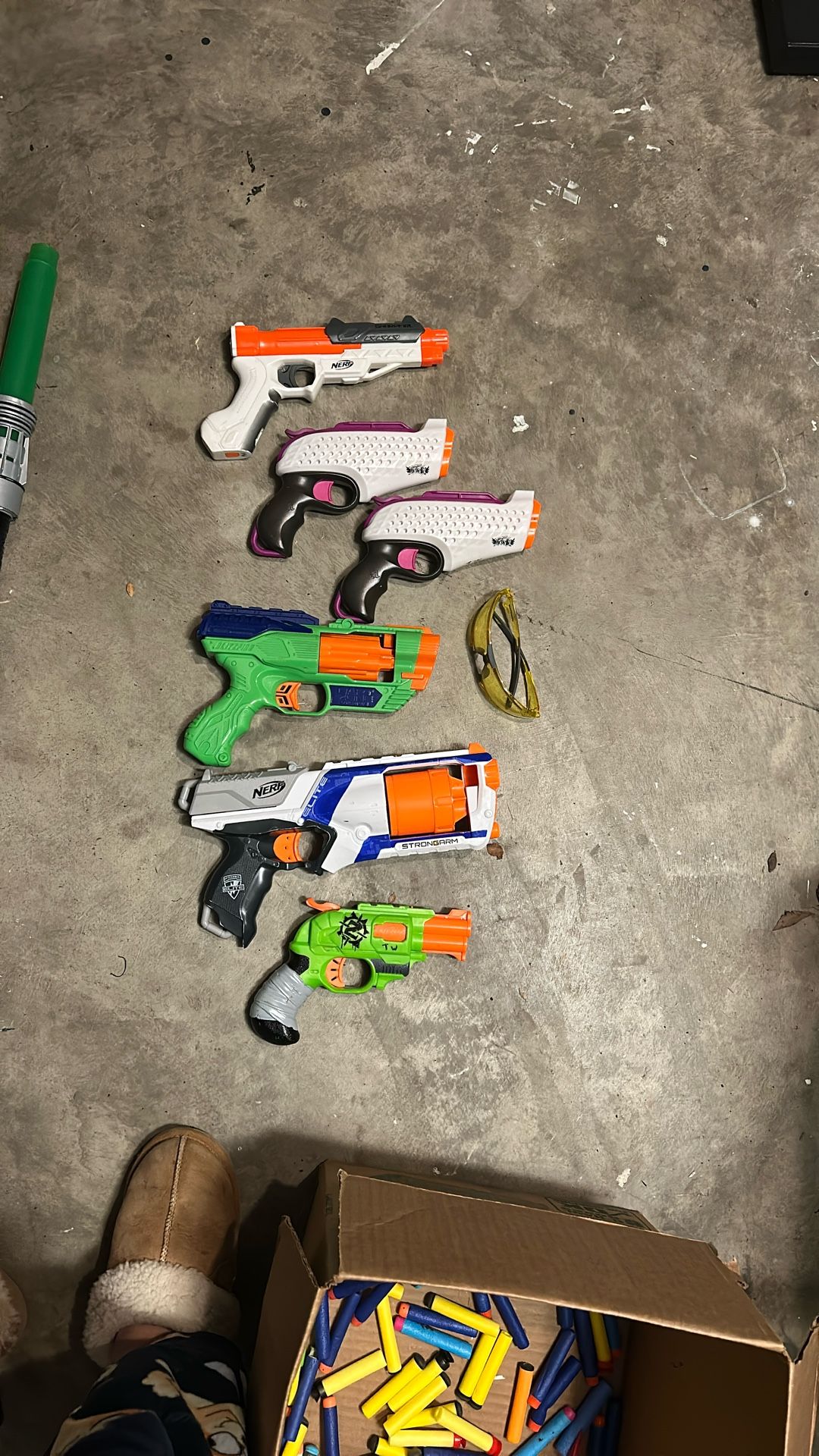 Nerf Guns And Ammo