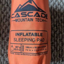 New 74x23.5 Sleeping Pad Air Mat Camping Hiking Backpacking Mattress REI Big Agnes HeyTrip Inflatable Blow Up Exped, 