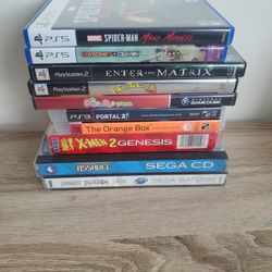 Games On Sega Saturn, Genesia, Cd, Gamecube Ps2 Ps3 And Ps5 For Sale Or Trade