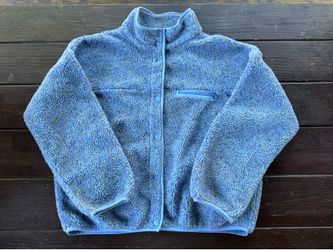 OFFLINE by Aerie Blue Fleece Jacket Women’s Size L