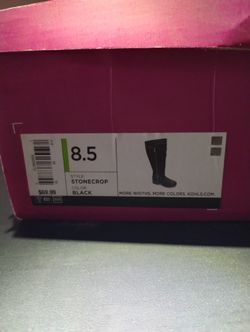 SO Knee High Black Boots