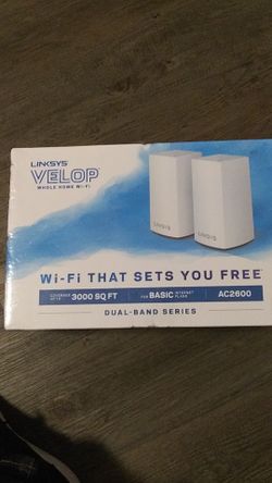Linksys. Velop Whole Home wifi