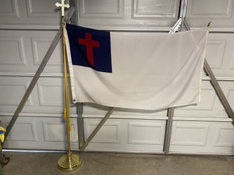 Flag With Stand