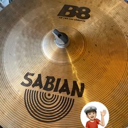 🔥 Sabian 18” China Cymbal Drum Set Drums