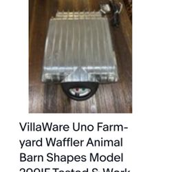 Villaware Uno farmyard Waffle Maker