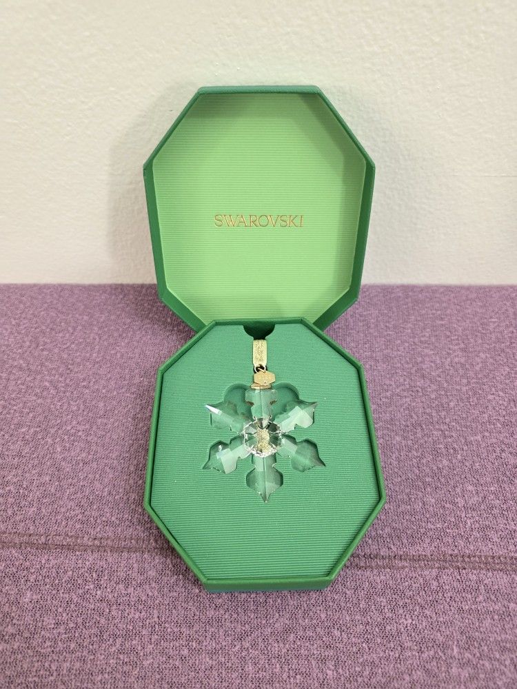 Swarovski Crystal Snowflake Ornament 2022