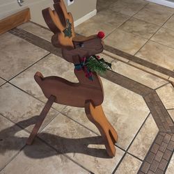 Approx 2 Ft Tall Reindeer/ Handmade