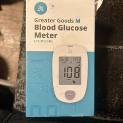 Greater Goods M Blood Glucose Meter 
