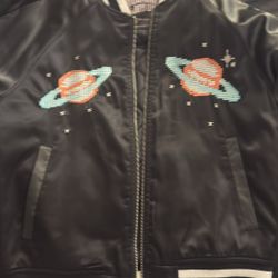 Billionaire Boys Club Black Bomber Space Cadet Jacket Super Rare.