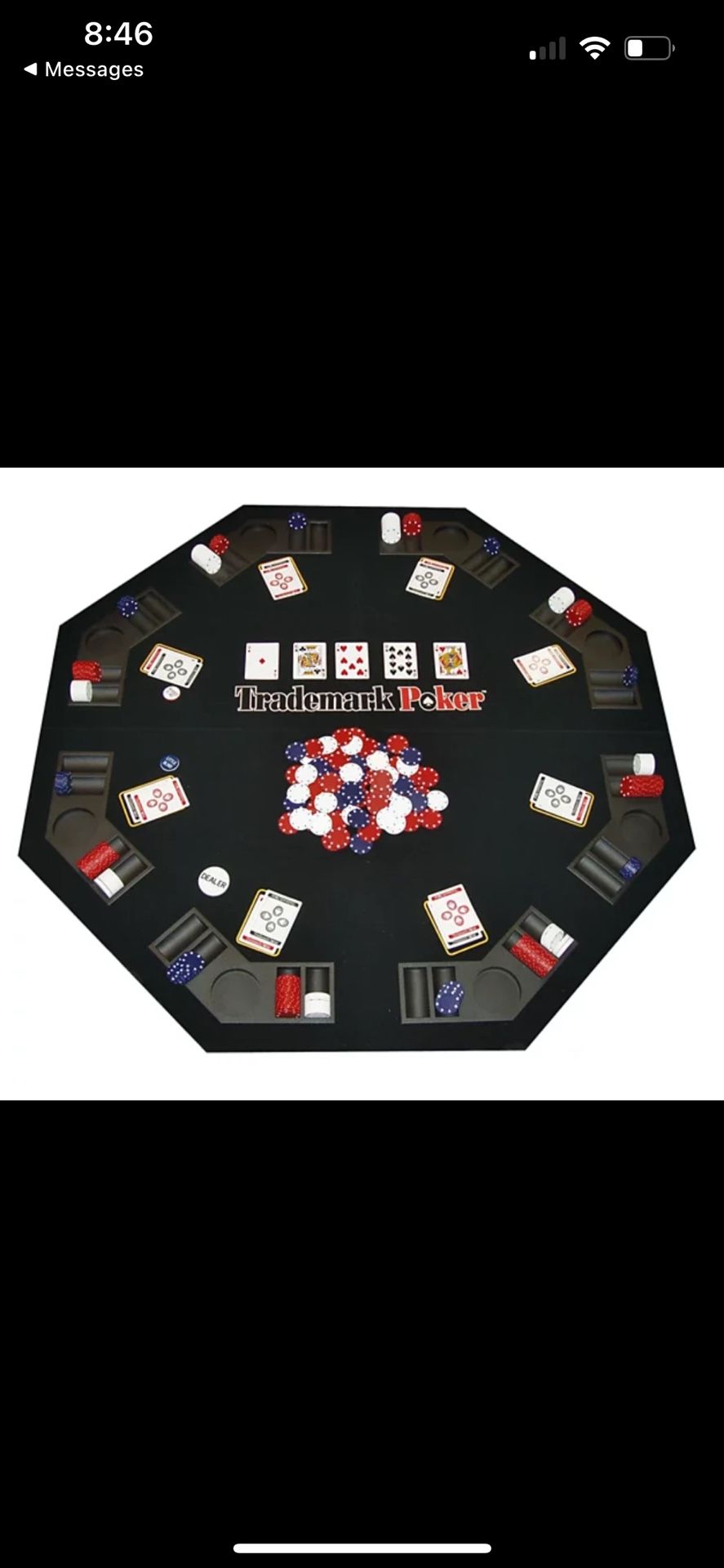 Trademark Poker Foldable Poker Table