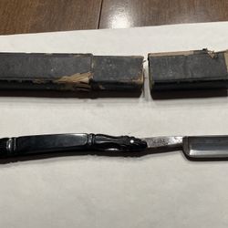 Antique Antoni Harrods Straight Razor #2581