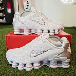 Nike Shox TL White 'Metallic Silver' - Brand New DS ✅️ Authentic 