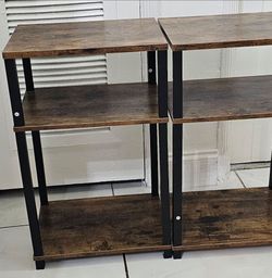 Set of 2 Side Tables Nightstand. Like New