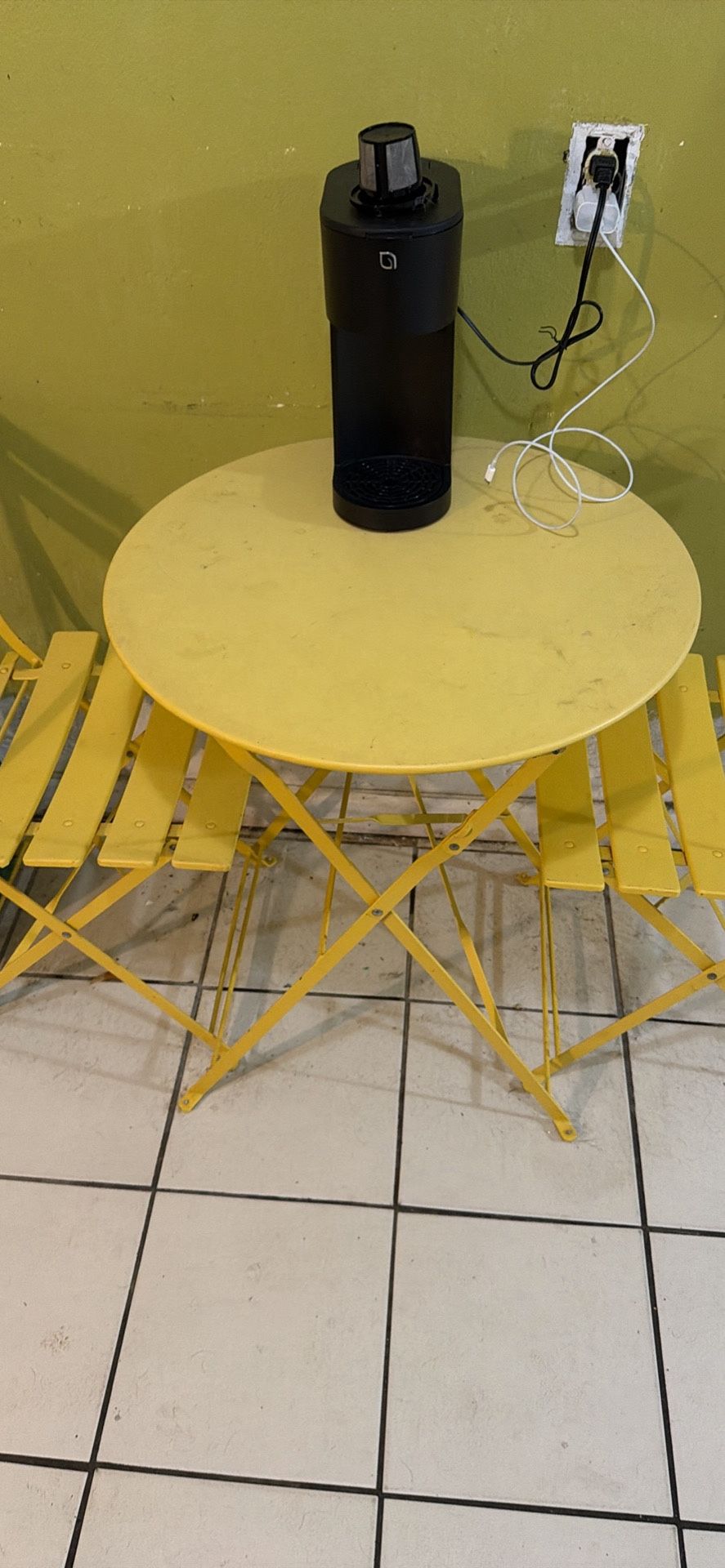 Small Metal Kitchenette