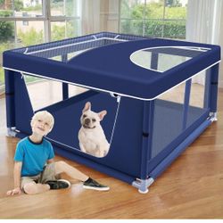 Puppy Dog Playpen Size 42 X 42 X 25.6” Inch Size 