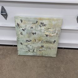 Abstract Contemporary Painting On Canvas 