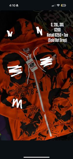 Asaali Orange Hoodie