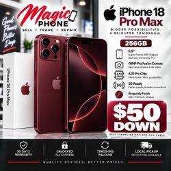 iPhone 18 pro max 256Gb