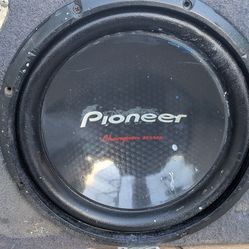 Subwoofer w/box