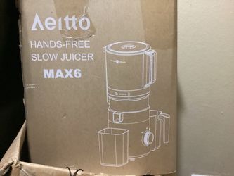 Aeitto MAX6 Hands-Free Slow Juicer